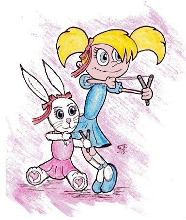 The Searchers - Wilma the Cuddly Bunny and Her Girl