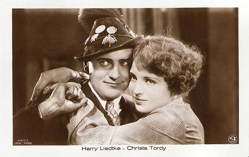 Christa Tordy and Harry Liedtke in Amor auf Ski (1928)