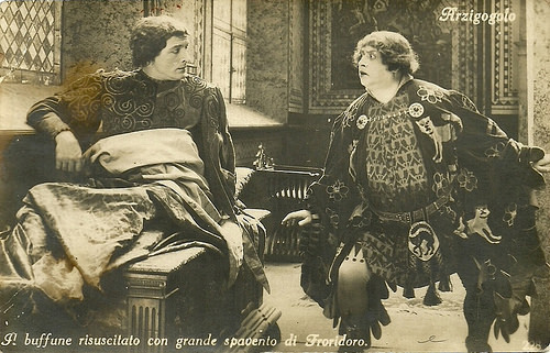 Annibale Betrone and Oreste Bilancia in L'arzigogolo