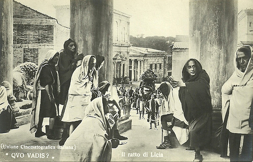 Quo vadis 1925 The kidnapping of Lygia