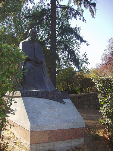 Henryk Sienkiewicz, Rome, Villa Borghese