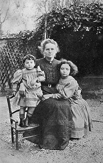 Marie Curie and her two daughters