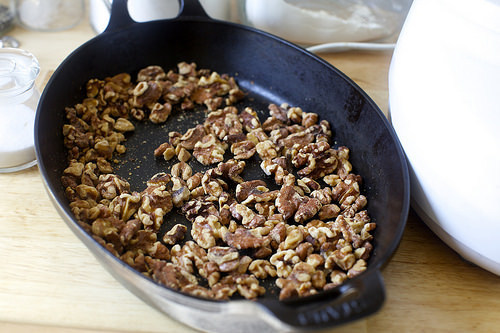 well-toasted walnuts