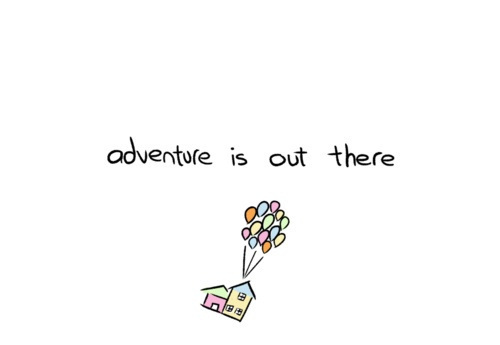 adventure is out there