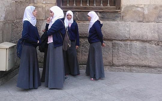 Muslim schoolgirls