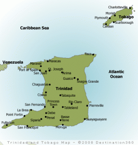 trinidad-tobago-map