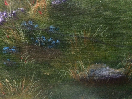 Unbroken (progression) 48��30 oil on canvas Dawn Blair ��2015