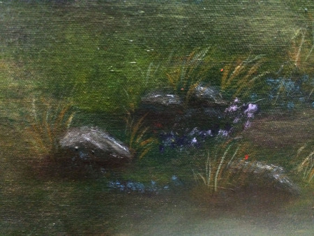 Unbroken (progression) 48��30 oil on canvas Dawn Blair ��2015