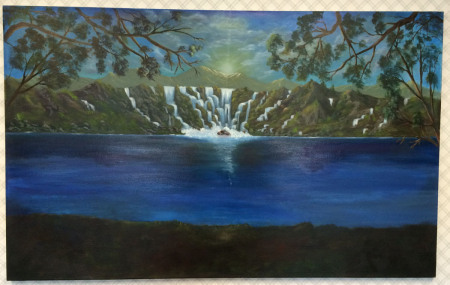Unbroken 48��30 oil on canvas Dawn Blair ��2015
