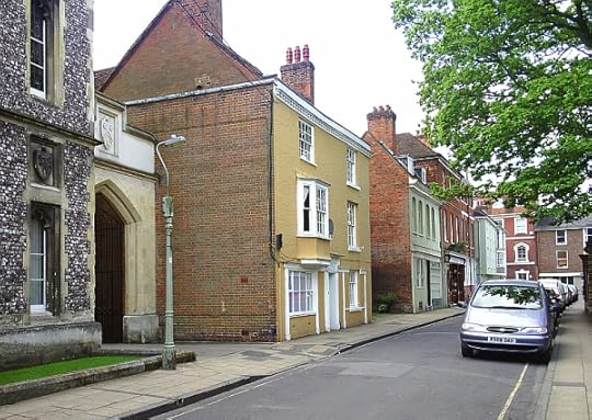 Winchester, 2 May 2005. The house that Jane Austen had lived in.