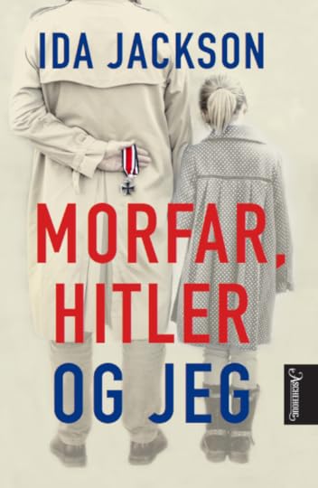 Forsidebildet viser en mann i trenchcoat og en liten jente som står med ryggen til kameraet. Mannen holder et jernkors på ryggen. 
