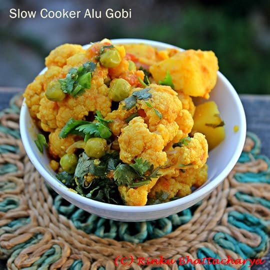 Slow Cooker Alu Gobi