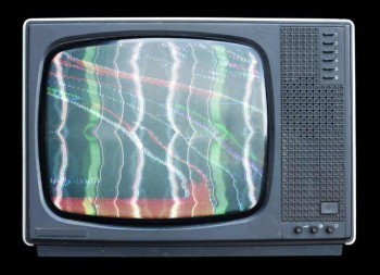 A dead or dying TV.