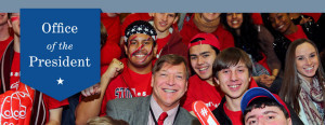 SUNY Stony Brook President Stanley (center): he has legal rights; his chimpanzees don't