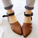 hs black and tan shoes