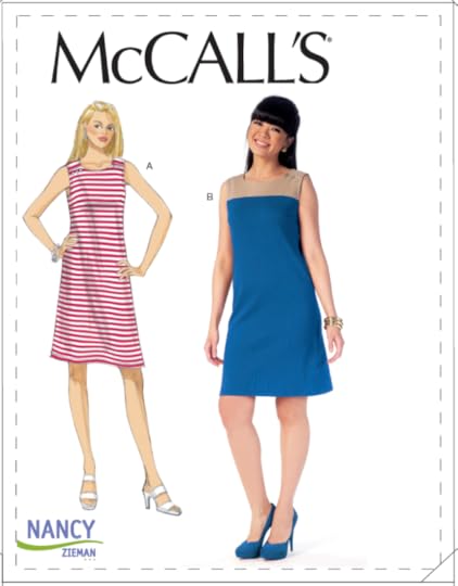 Nancy Zieman Knit Dress Pattern McCalls M7152
