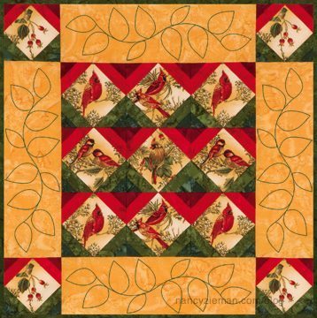 Stress-Free Quilting with Machine Embroidery