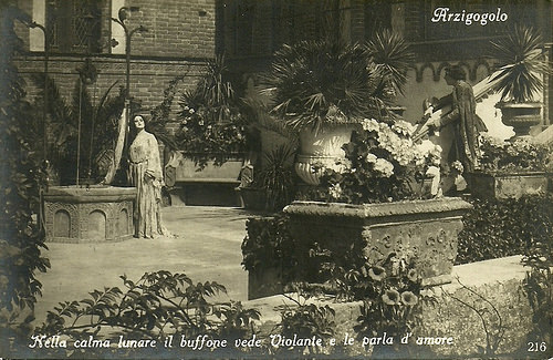 Italia Almirante and Annibale Betrone in L'arzigogolo