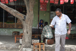 Roadside express coffee. Did you know coffee was first cultivated in Ethiopia?