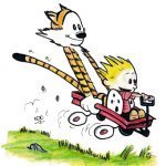Calvin And Hobbes Inktense Color