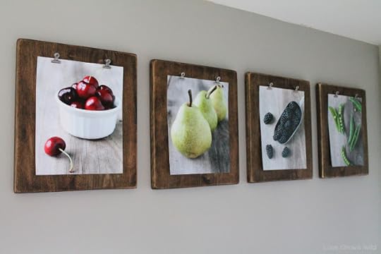 Pinterest: What They Did With...DIY Photo Displays Made Peachy 