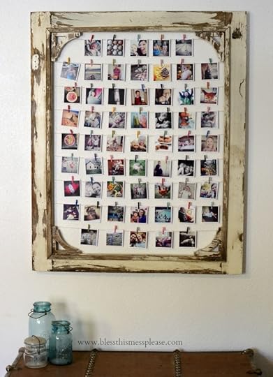 Pinterest: What They Did With...DIY Photo Displays Made Peachy 