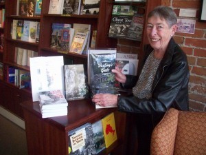 Thank you Lou for the display of the Paige Maddison Series at the front of the bookstore! :)