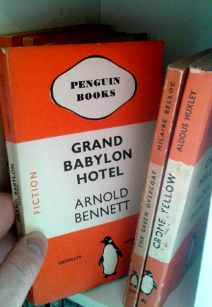 Grand Babylon Hotel by Arnold Bennett; Penguin Paperback 176; 1938 edition