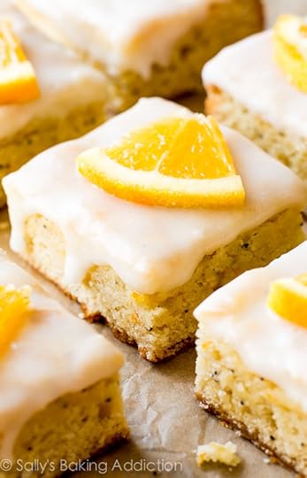 Glazed Orange Poppy Seed Bars will have everyone begging for the recipe! The sweet orange glaze is unbelievable!