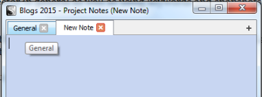 Scriv Proj Notes Tabs