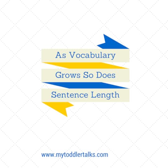 As Vocab grows so does sentence length