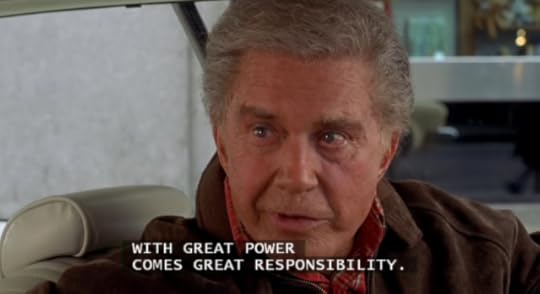 Wisdom from life experiences, from Marvel's 