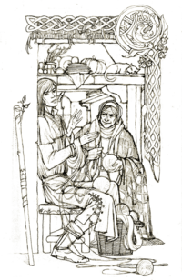 Thomas the Rhymer illustration (Russian edition) by Folda