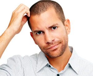 confused man