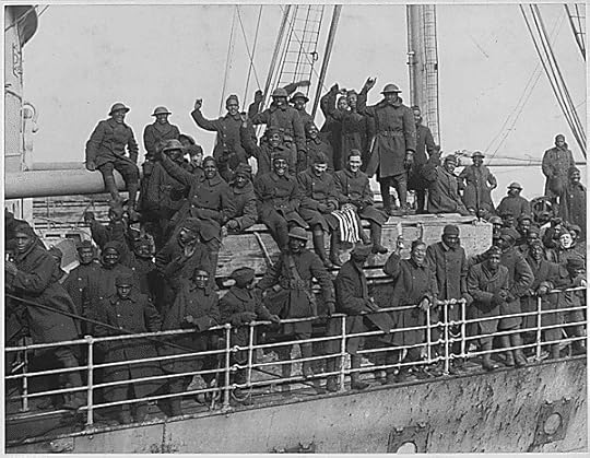 African-American regiment arrives home from France