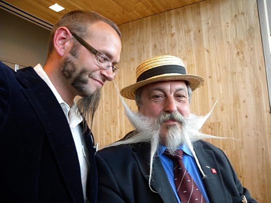 2009 World Beard and Mustache Competition. Does that beard spell out B-E-A-R-D?