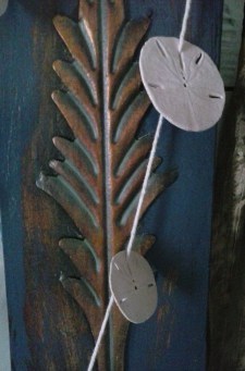 Closeup to dry brush technique and replacing old color with new.