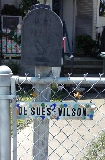 Fence, mailbox and mail delivery sign upgrade.