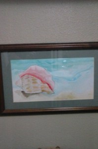 Seashell at the seashore