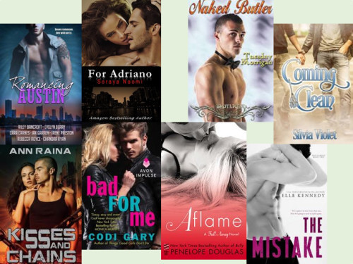 Hump Day books from Irene Preston, Soraya Naomi, Tuesday Morrigan, Silvia Violet, Ann Raina, Codi Gary, Penelope Douglas, and Elle Kennedy!