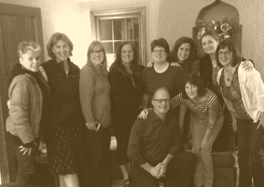 (L>R) Mary, Pegge, Heidi, Alex, Denise, Shannon, Alice, Barb. (Front-Me and Jeanne)