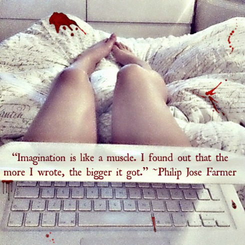 bleed-writers' quote wednesday-Vashti Q