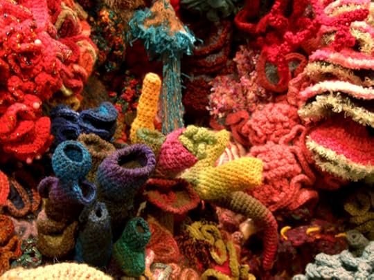 crochet coral reef