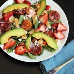 Spinach Salad with Chicken and Strawberries
