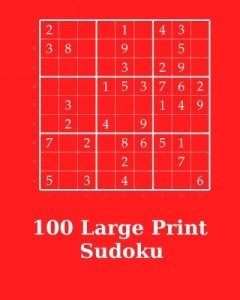 100 Large Print Sudoku