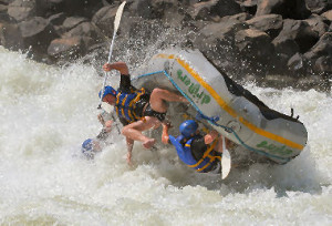 white water rafting