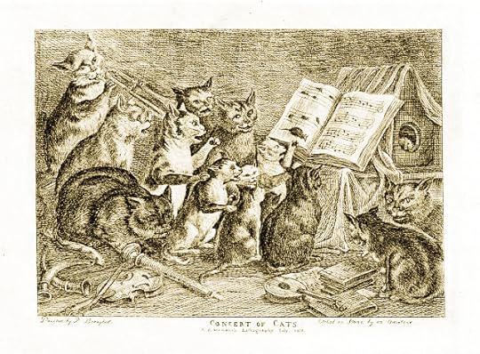 An etching after Bruegel, 1817
