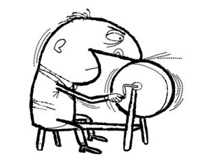 Picture of me in my office. Sort of.