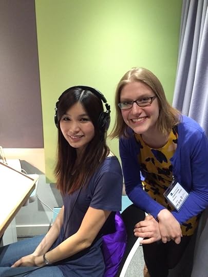 With Gemma Chan, the voice of Hazel!