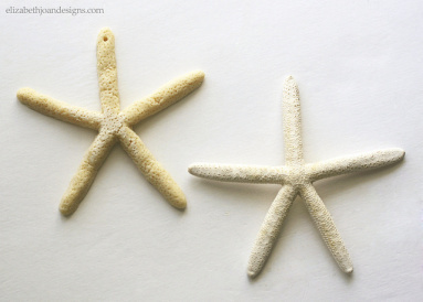 With a little paint or dye, this salt dough starfish is a budget friendly project.